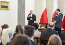 Lekcja „Rok 1956 w Polsce i na Węgrzech” w związku z 60. rocznicą „Poznańskiego Czerwca” (fot. Krzysztof Sitkowski / KPRP) 