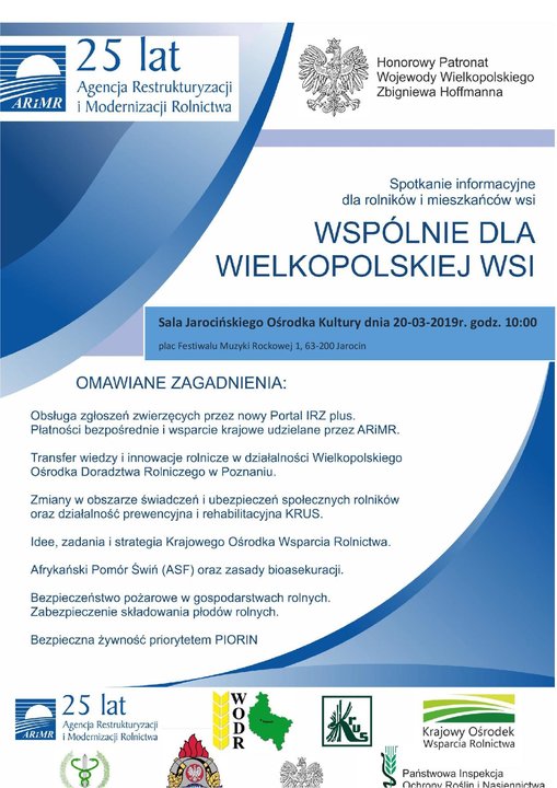 WSPÓLNIE DLA WIELKOPOLSKIEJ WSI  photo