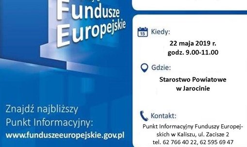 FUNDUSZE EUROPEJSKIE - ZMIANA DATY SPOTKANIA  photo