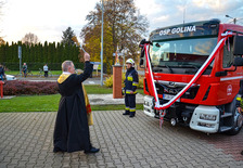 Poświęcenie wozu ratowniczo-gaśniczego