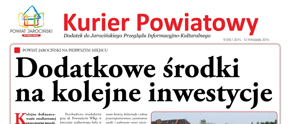 Kurier Powiatowy - numer 9/2014