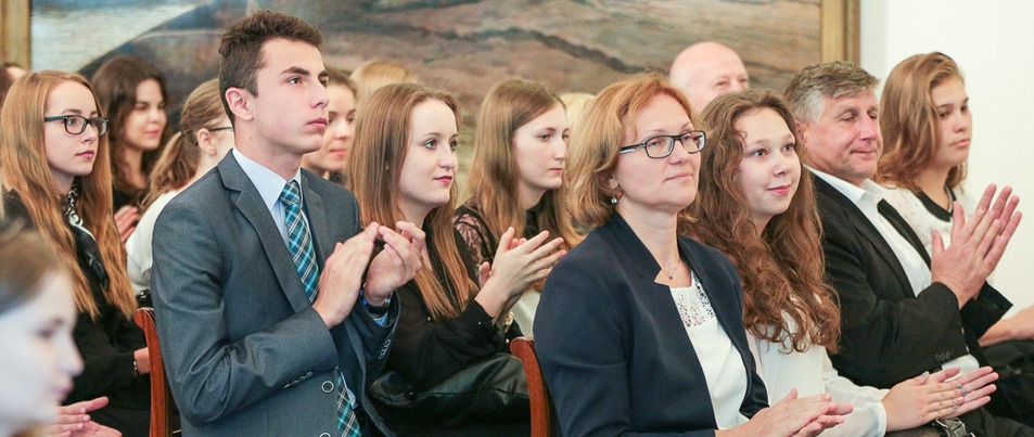 Uczniowie z Powiatu Jarocińskiego na Lekcji Historii w Belwederze