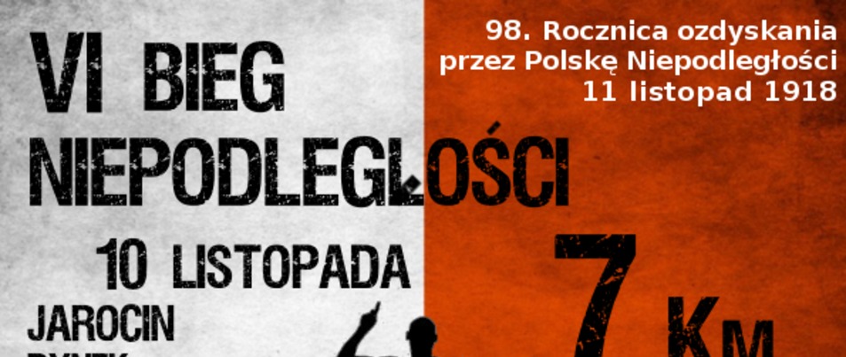 10 listopada VI Bieg Niepodległości