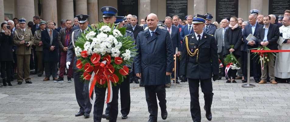 Odsłonięcie tablicy pamięci