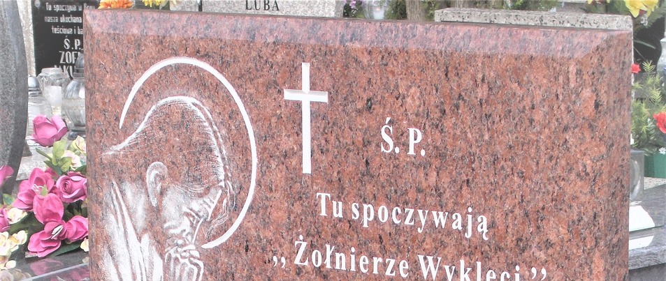 BĘDZIE POMNIK - POWIAT JAROCIŃSKI  ODDAJE HOŁD ŻOŁNIERZOM WYKLĘTYM