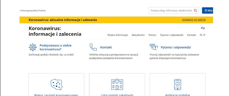 Koronawirus: informacje i zalecenia