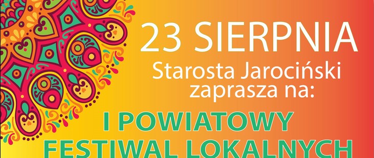 I Powiatowy Festiwal Lokalnych Smaków i Rękodzieła