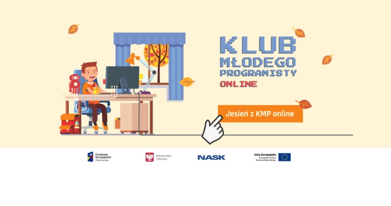 Jesień z Klubem Młodego Programisty online