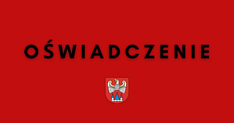 Oświadczenie Wicestarosty