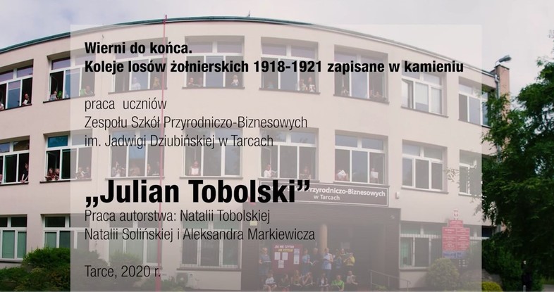 ZSP-B w Tarcach laureatem konkursu historycznego