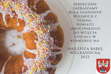 Konkurs na NAJLEPSZĄ BABKĘ WIELKANOCNĄ 2022